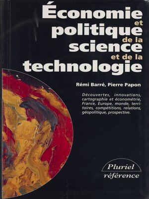 cover image of Économie et politique de la science et de la technologie